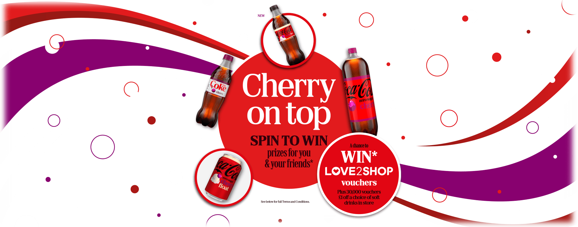 Spin to win prizes for you and your friends.
